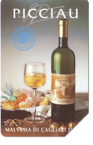 Italia - Wine - Vintage - Vin - Grape - Raisin - Grapes - Wineyards - Map - Maps - PICCIAU  Malvasia ( Limited Card ) - Altri & Non Classificati