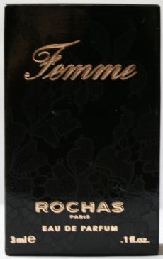 Rochas "Femme" - Eau De Parfum - Miniaturen Flesjes Dame (met Doos)