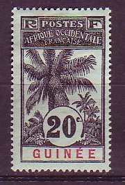 Guinée * N° 38 - 20c Noir S. Bleu - Gris - Other & Unclassified