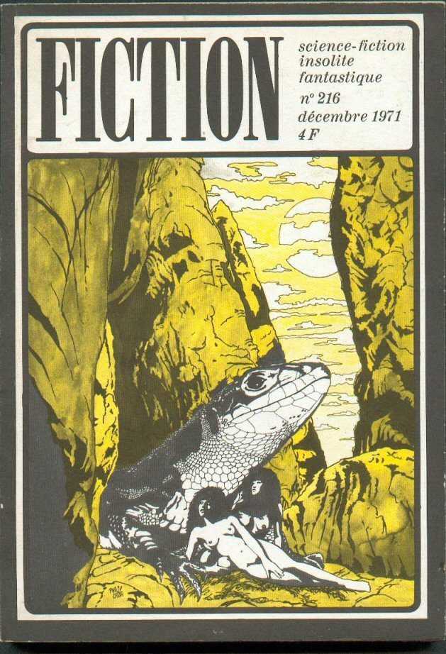 FICTION N° 216 - Couv : CAZA - Fiction