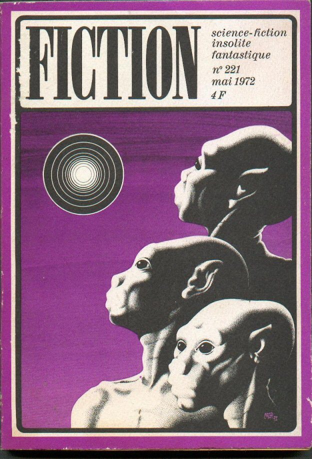 FICTION N° 221 - Couv : CAZA - Fiction