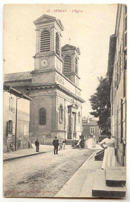 F1621 - STENAY - L' Eglise - Stenay