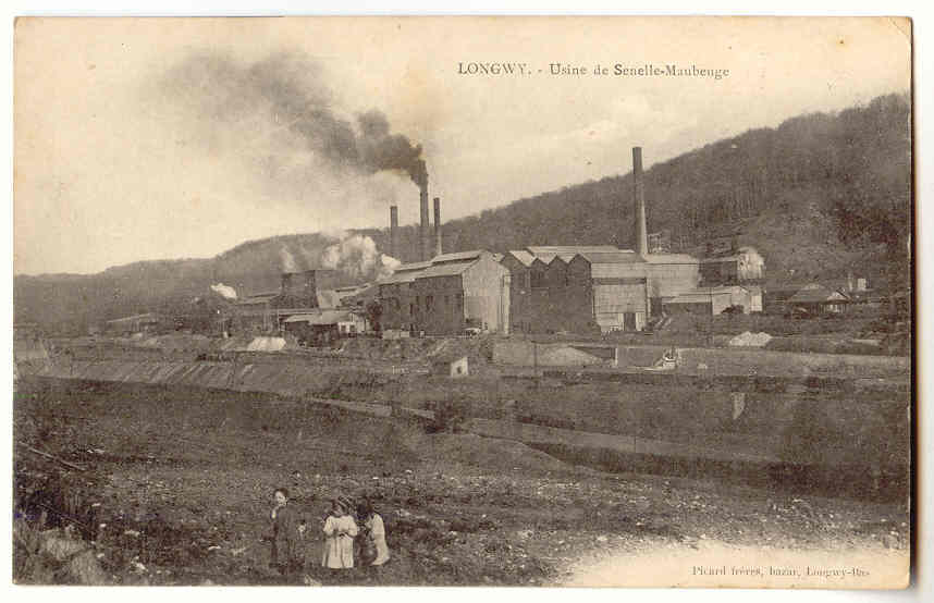 F1590 - LONGWY - Usine De Senelle-Maubeuge - Longwy