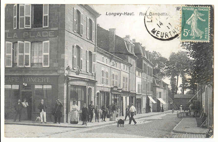 F1599 - LONGWY-HAUT  - Rue Gambetta - Longwy