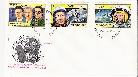 CUBA / HABANA / COMMEMORATIF / GAGARINE / 12.04.1981. - Amérique Du Sud