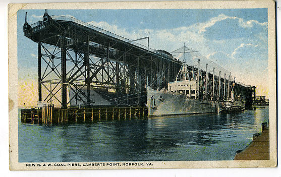 New N. W. Coal Piers Lamberts Point Norfolk VA - Norfolk