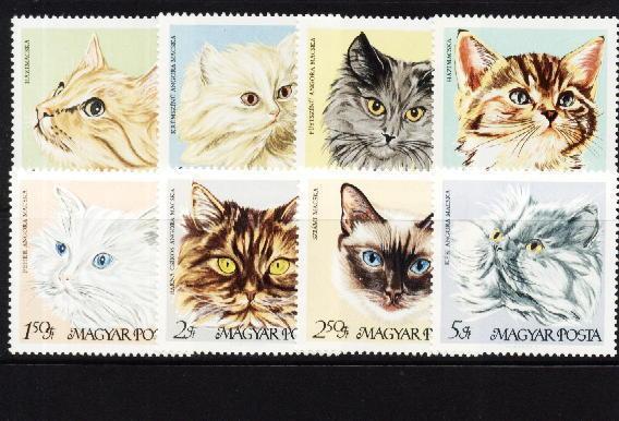 C914 - Hongrie 1968 - Yv.no.1947/54 Neufs** - Unused Stamps