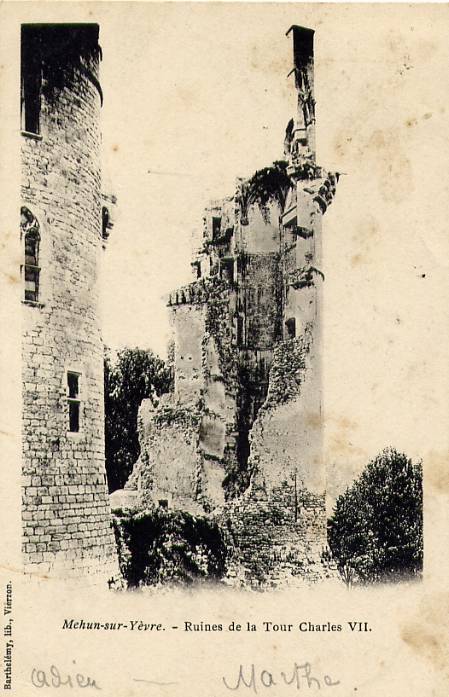 Mehun-sur-Yèvre - Ruines De La Tour Charles VII - Mehun-sur-Yèvre