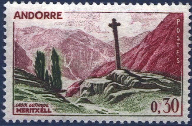 ANDORRE. 1961-71  N° 159 La Croix Gothique De Meritxell - Ongebruikt