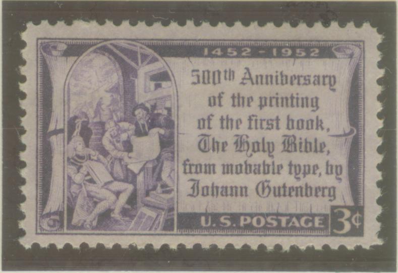 USA ----BIBLE - Unused Stamps