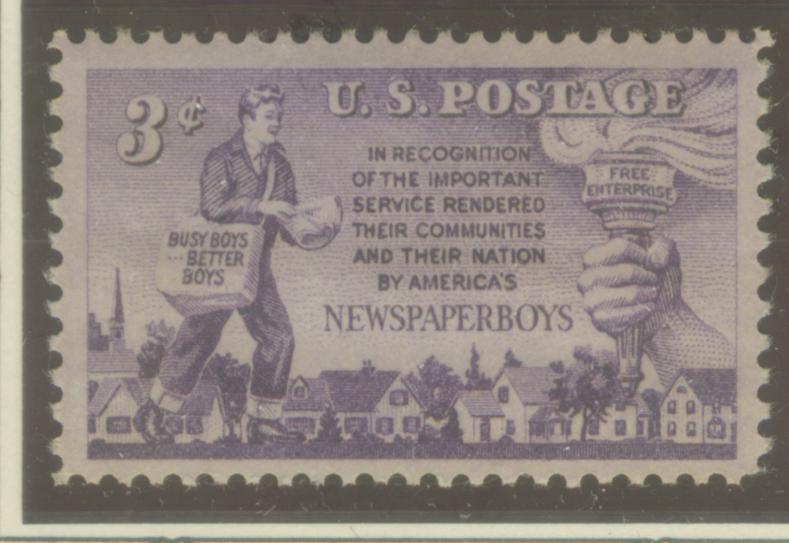 USA ----NEWSPAPER BOY - Unused Stamps