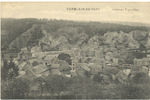 COMBALIN - AU - PONT - Anciens Vignobles 1918 Avec Cachet De Censure Allemande- (5) - Comblain-au-Pont