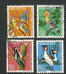 SWITZERLAND 1970 Used Stamp(s) Pro Juventute 936-939 #3785 - Used Stamps