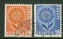 SWITZERLAND 1964 Used Stamp(s) Europe 800-801 #3751 - 1964
