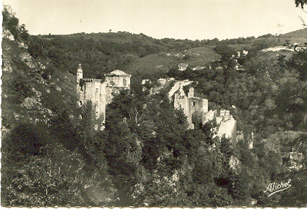 Gorges De La Maronne Ruines De Merle Vue De La Route De Goule Environs D´Argentat - St. Privat - St. Cirgue La Corrèze - Argentat