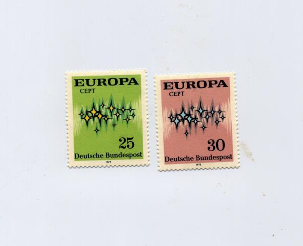 Allemagne N°567 Et 568 Neuf** Europa 1972 - 1972
