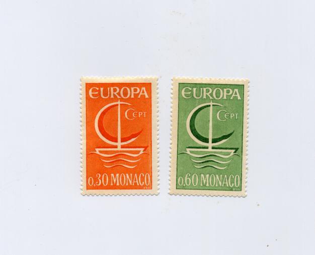 Monaco N°698 Et 699 Neuf* Europa 1966 - 1966