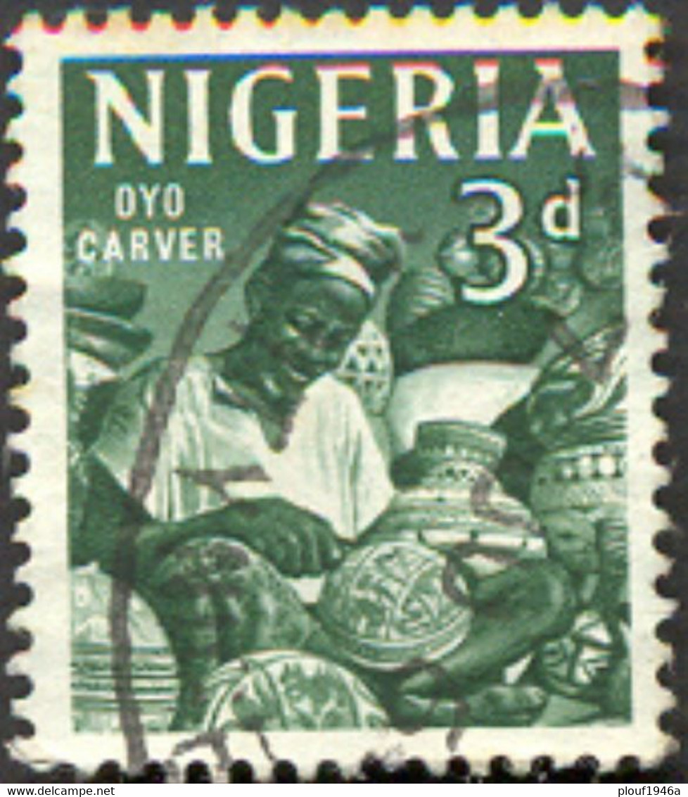 Pays : 346,1 (Nigeria : Fédération Indépendante)  Yvert Et Tellier N° :  101 (o) - Nigeria (1961-...)