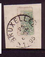 Belgie Demi Halve TX1  Bruxelles  1895 - Briefmarken