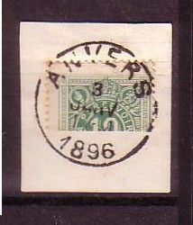 Belgie Demi Halve TX1 ANVERS 1896 - Timbres