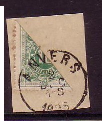 Belgie Demi Halve TX1 ANVERS 1895 - Stamps