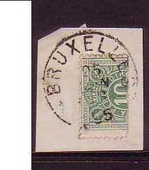 Belgie Demi Halve TX1 Bruxelles 1895 - Stamps