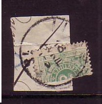 Belgie Demi Halve TX1 LIEGE 1894 - Timbres