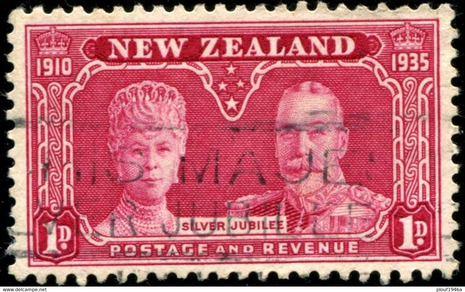 Pays : 362,1 (Nouvelle-Zélande : Dominion Britannique) Yvert Et Tellier N° :   208 (o) - Usati