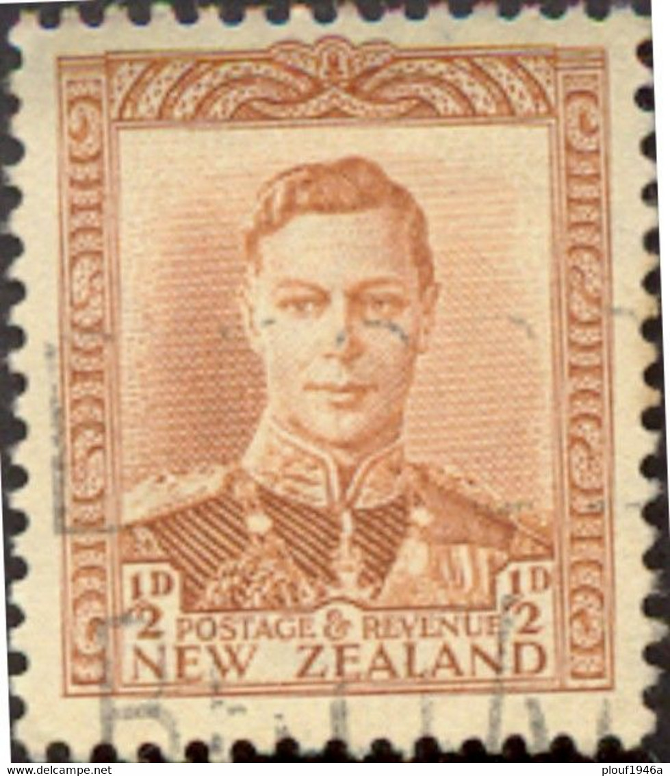 Pays : 362,1 (Nouvelle-Zélande : Dominion Britannique) Yvert Et Tellier N° :   237 A (o) - Used Stamps