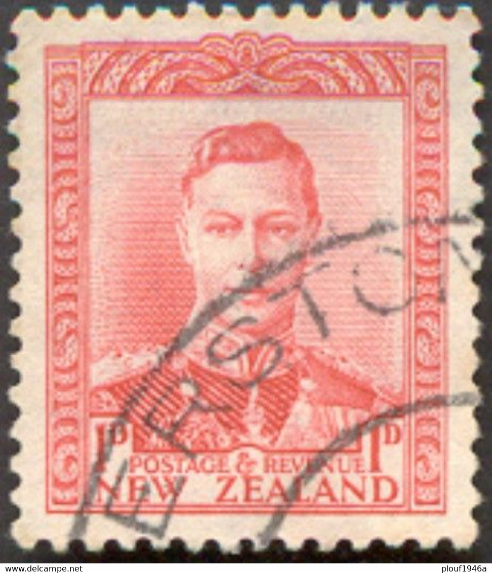 Pays : 362,1 (Nouvelle-Zélande : Dominion Britannique) Yvert Et Tellier N° :   238 (o) - Oblitérés