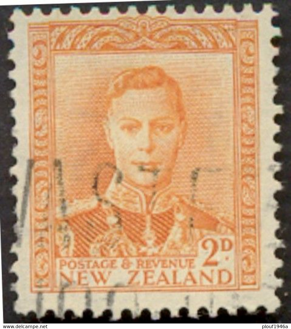 Pays : 362,1 (Nouvelle-Zélande : Dominion Britannique) Yvert Et Tellier N° :   285 (o) - Gebruikt