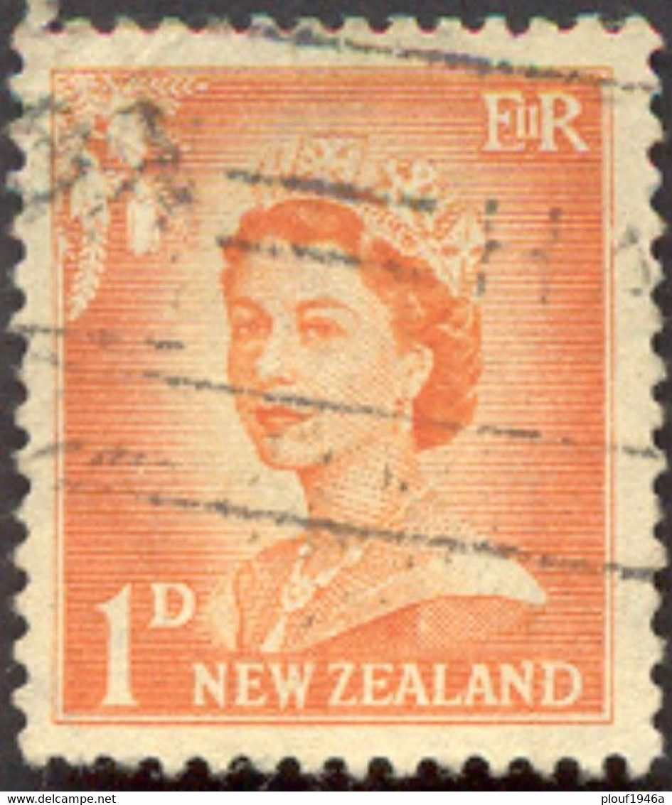 Pays : 362,1 (Nouvelle-Zélande : Dominion Britannique) Yvert Et Tellier N° :   352 (o) - Usati
