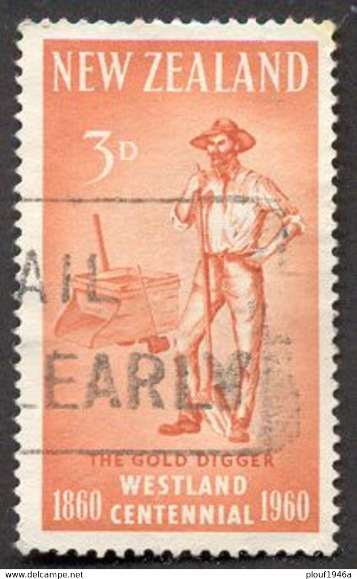 Pays : 362,1 (Nouvelle-Zélande : Dominion Britannique) Yvert Et Tellier N° :   382 (o) - Used Stamps