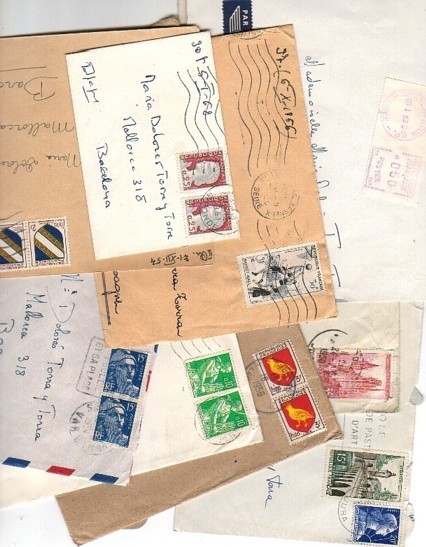 Lote 10 Cartas De FRANCE - Covers & Documents