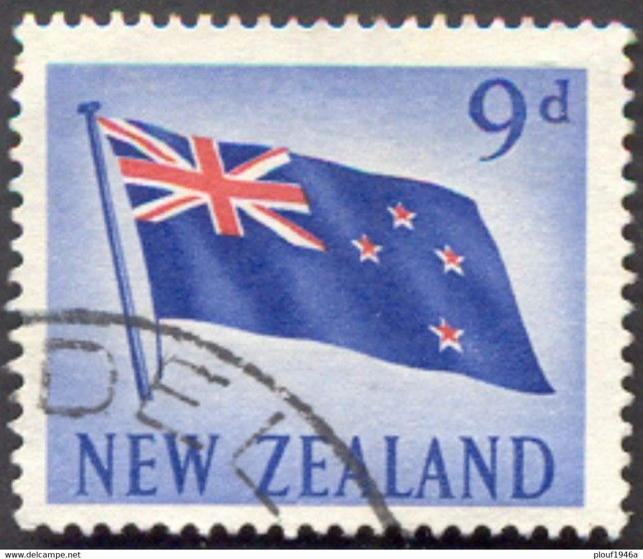 Pays : 362,1 (Nouvelle-Zélande : Dominion Britannique) Yvert Et Tellier N° :   391 (o) - Oblitérés