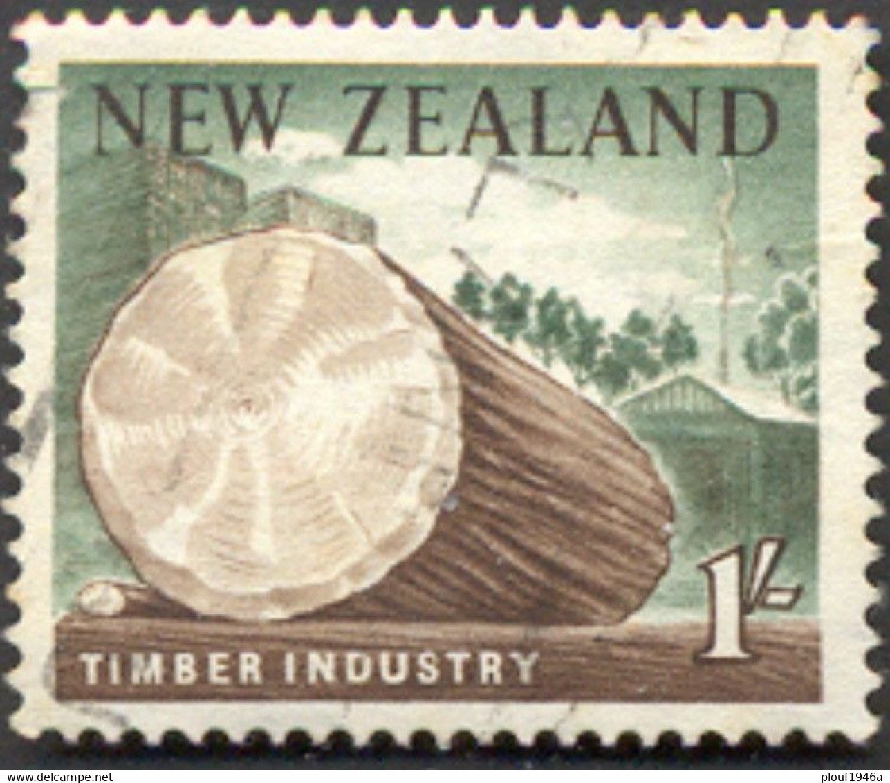 Pays : 362,1 (Nouvelle-Zélande : Dominion Britannique) Yvert Et Tellier N° :   392 (o) - Oblitérés