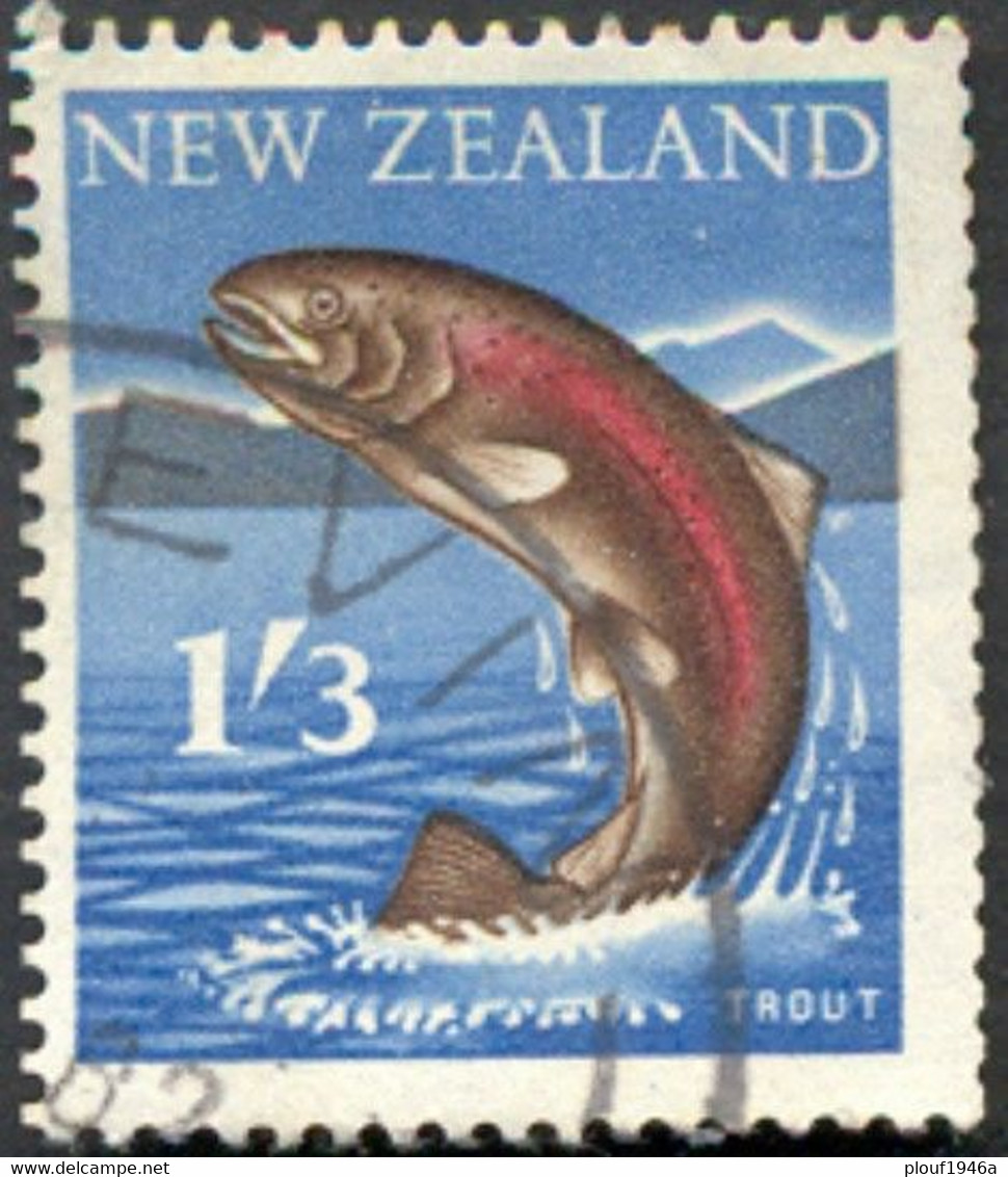 Pays : 362,1 (Nouvelle-Zélande : Dominion Britannique) Yvert Et Tellier N° :   393 (o) - Used Stamps