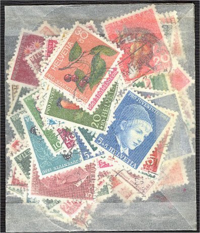 SWITZERLAND: 100 DIFFERENT SEMIPOSTALS - PRO JUVENTUTE - NICE LOT! - Collections