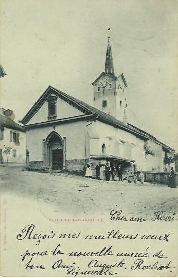 Canton De Vaud  Lignerolle      "l´église" - Lignerolle