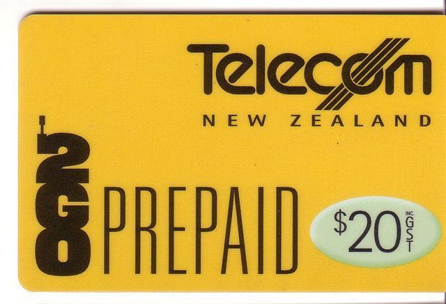 NZ - New Zealand - Old Issue Telecom Prepaid Card - Prepay - Prepaye - GSM - Recharge - Pre Paid - Prepaids - 20.$ - New Zealand