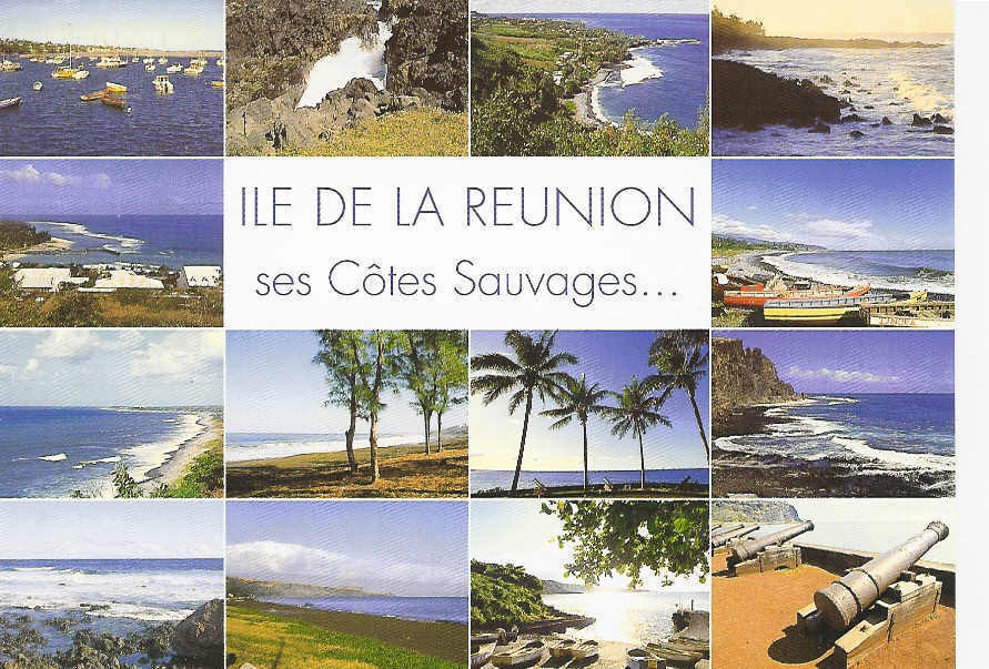 ILE DE LA REUNION  SES COTES SAUVAGES      N° A 339 - Otros & Sin Clasificación