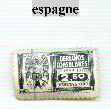 Timbre D´espagne - Dienstmarken