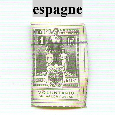 Timbre D´espagne - Dienst