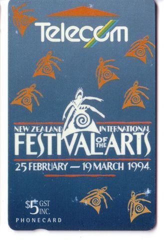 International Festival Of The Art ** New Zealand Limited Card **  Art ** Scratched , See Scan For Condition - Nouvelle-Zélande