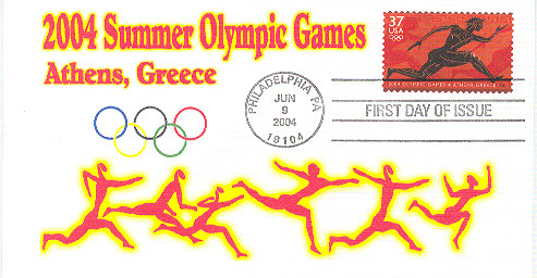 VERENIGDE STATEN VAN AMERIKA- FIRST DAY COVER- 2004, OLYMPIC SUMMER GAMES AT ATHENS. - Estate 2004: Atene - Paralympic