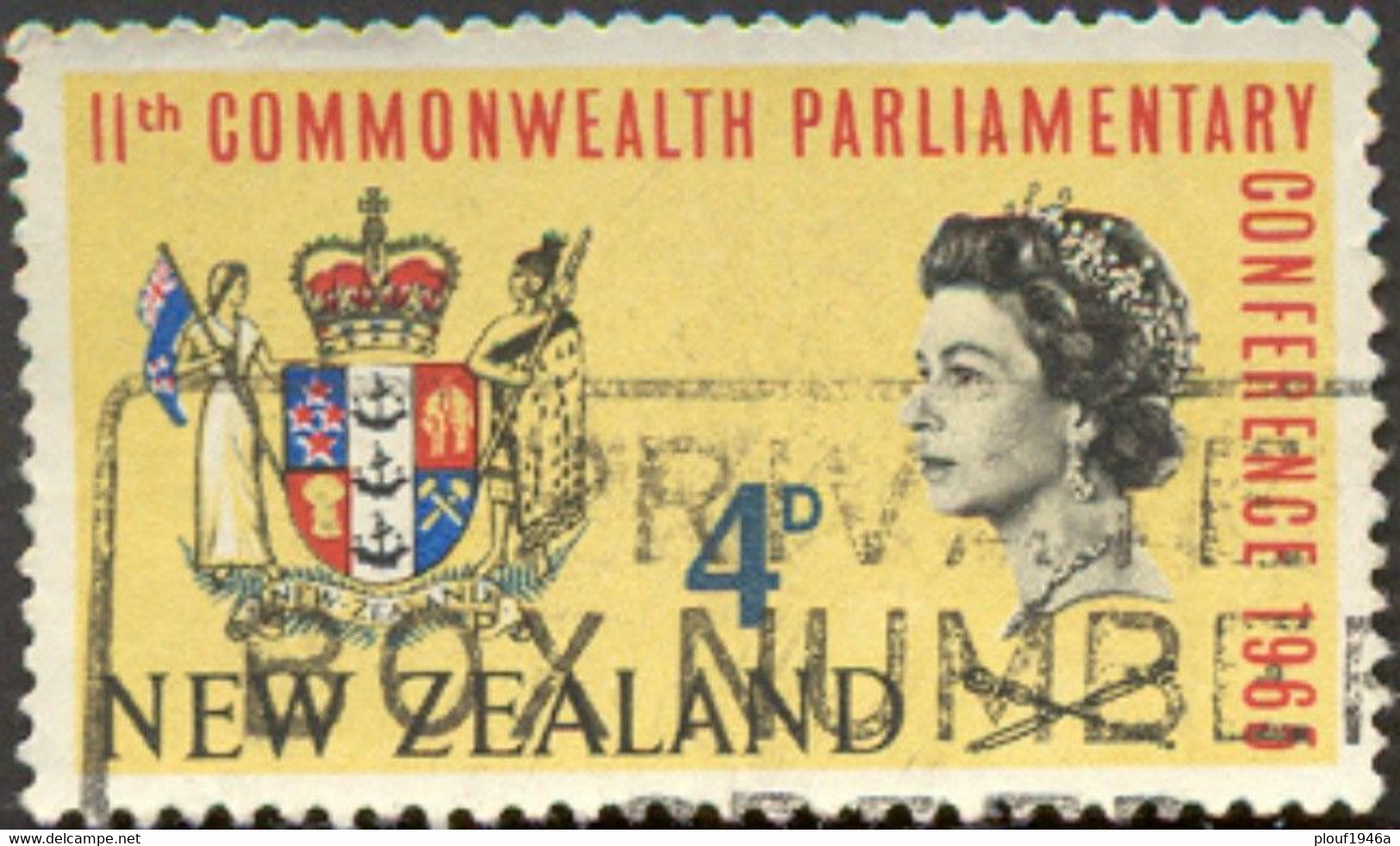 Pays : 362,1 (Nouvelle-Zélande : Dominion Britannique) Yvert Et Tellier N° :   434 (o) - Used Stamps