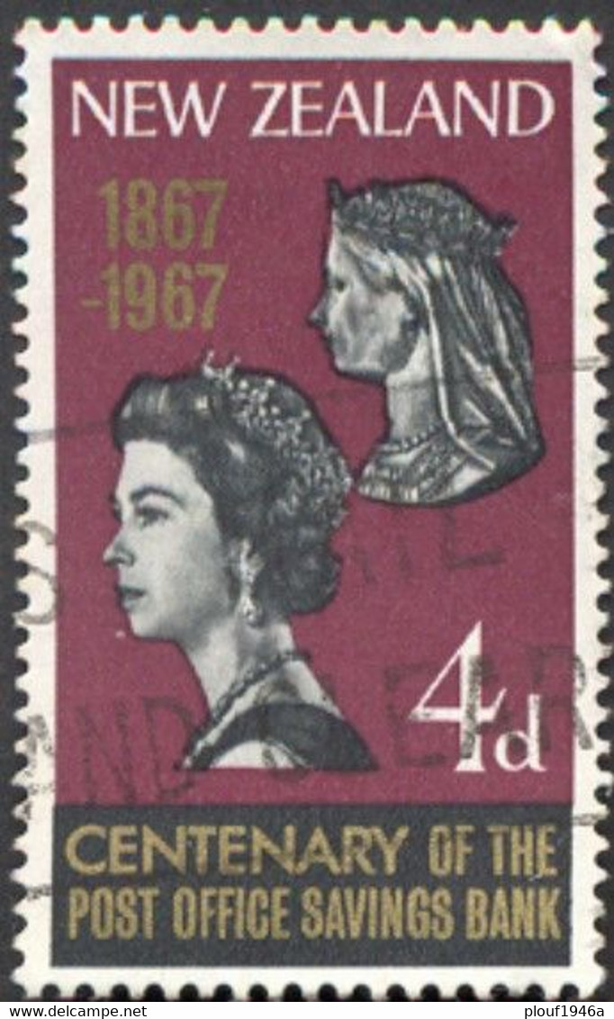 Pays : 362,1 (Nouvelle-Zélande : Dominion Britannique) Yvert Et Tellier N° :   441 (o) - Used Stamps