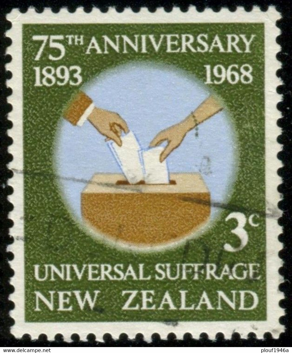 Pays : 362,1 (Nouvelle-Zélande : Dominion Britannique) Yvert Et Tellier N° :   473 (o) - Used Stamps