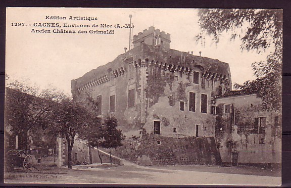 ALPES MARITIME - Cagnes - Ancien Chateau Des Grimaldi - Cagnes-sur-Mer