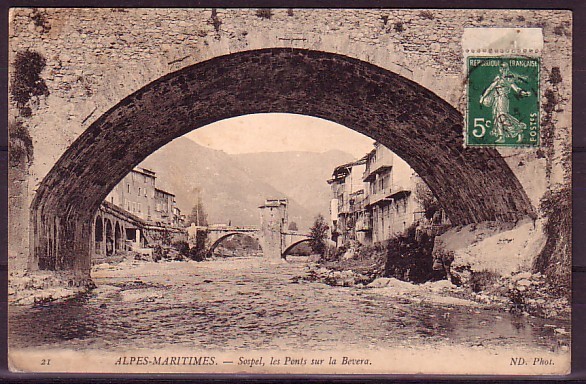 ALPES MARITIME - Sospel - Les Ponts Sur Le Bevera - Sospel